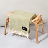 Daydreams - Merino Lambswool Throw - Sage - Heating & Plumbing London - Throw